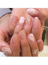 ネイルサロンリュクス (nailsalon Luxe)/レースフレンチ