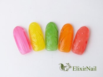 エリクサーネイル 神田(Elixir Nail)/やり放題/クーポン使用