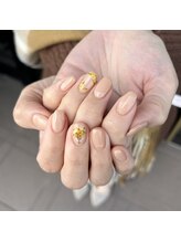 トータルサロン 白べぇーっ プラス/春ネイル♪