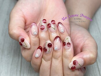アン ジョーヌドラゴ/【自爪ネイル】さくらんぼネイル