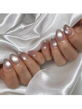 アイリッシュネイル 久屋大通店(Irish Nail)/ぷるマグガラスフレンチ