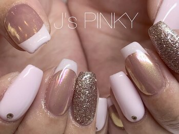 ネイルスペース ジェイズ ピンキー(NAIL SPACE J's PINKY)/ピンクフレンチネイル