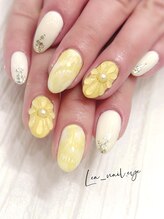 レア(Lea)/立体フラワー