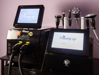 バニーアップ(Bunny up)/特別注文で作ったマシン2台導入