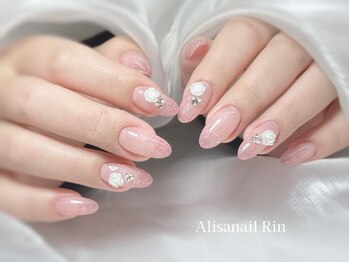 アリサネイル(ALISA NAIL)/チップスカルプ☆バラネイル