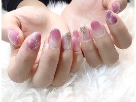 春カラーネイル