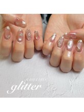 ネイルサロン グリッター(NAIL SALON glitter)/マグネット春ネイル