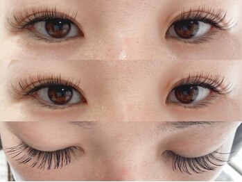 アイラッシュサロン ナチュレ 新河岸店(NATURE)/フラットラッシュ120本