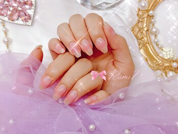 ワンホンネイル 新宿(Rumi Nail)/チークネイル/ベイビーブーマー