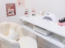 アスカ(asca)の雰囲気（当店のネイルブースです♪）