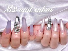 エムズ ネイルサロン(M2)/ワンカラー埋め尽くしネイル
