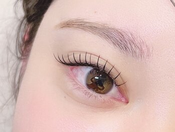 アイラッシュ コード(EYELASH CODE)の写真/《持続◎》フラットラッシュで負担少なく持ちUP↑長持ちさせたい方必見!!パーソナルな施術が人気♪学割有☆