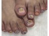 【フットネイル/フットバス付き】 やり放題＊フルデザイン￥9000