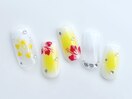 ハイビスカス チーク アート