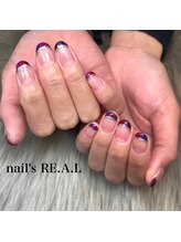 ネイルズリアル 倉敷(nail's RE.A.L)/フレンチネイル