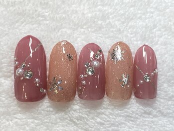 ネイルサロン 爪/冬ネイル