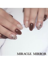 ミラクル ミラー(MIRACLE MIRROR)/秋カラー×ヒョウ柄