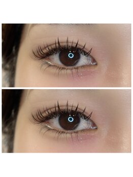 ハピネス(HAPPINESS)/ボリュームラッシュ×下マツエク