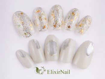 エリクサーネイル 神田(Elixir Nail)/シンプル/クーポン使用
