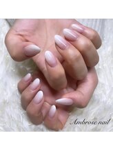 アンブローズネイル(Ambrose nail)/白グラデ