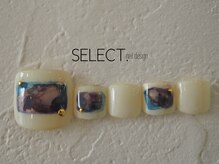 セレクトネイル(SELECT.nail)/Foot nail campaign 2024