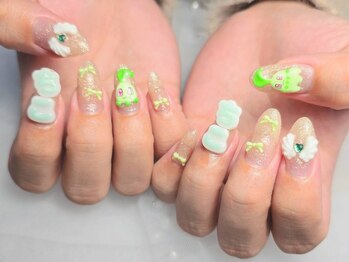 ネイルバイピヌ(nail by pinu)/持ち込みデザイン
