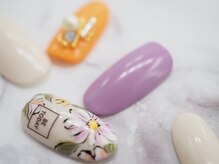 オトナネイル(otona nail)/ペイントフラワーネイル