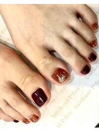 シンプルネイルにひと工夫☆
