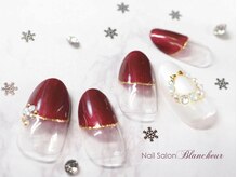 ネイルサロン ブランシュール(Nail Salon Blancheur)/《X'masネイル》　スワロリース