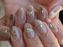 ラシェスキタモト (luscius kitamoto)/キラキラニュアンスネイル