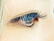 サロンドットクッキー 大阪上本町(Salon.Cookie)/ブラウン×ターコイズ×レッド