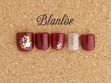 ブランロール 中目黒店(Blanl'or)/FOOT　大人クリスマスネイル