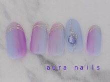 アウラネイルズ(aura nails)/☆ハンドデザインコース　¥8800
