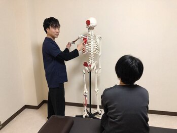 リラファス整体院 神戸新開地/施術後の説明(痛みの原因も)