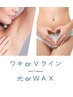 【選べる脱毛】ワキorＶライン〔光脱毛orWAX脱毛〕¥6930→¥3000 56.7%OFF/1回