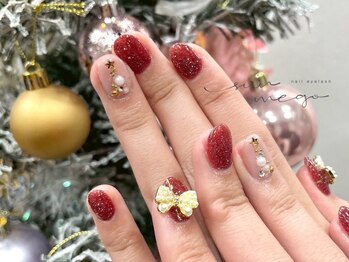 サンミーゴネイル 神戸店(Sunmego Nail)の写真/【話題のワンホンやシンプルパーツまで◎】毎日見るnailだからこそシンプルでも可愛い流行りのデザインを＊