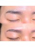 【1ヶ月以内再来者限定】メンズアイブロウwax＋間引き(毛量調節)　¥6,100