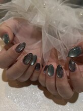 ウープスネイル 北上パル店(OopsNAIL)/マグネットネイル