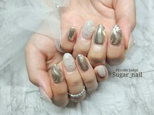 シュガーネイル(sugar nail)の雰囲気（持ち込み7,000円のデザイン例！カラー200色以上）