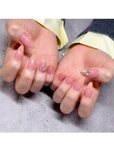 ワイズビューティ 梅田店(y’s beauty)/ちゅるんピンクネイル