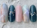 もやもやニュアンス大理石¥12000
