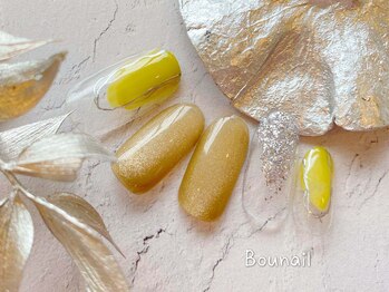 ボネール(nail ＆ eyelash Bounail)/9480円 マグネット メタリック