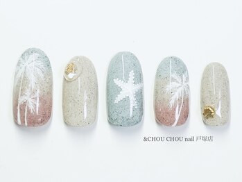 アンドシュシュネイル(&CHOU CHOU nail)/定額￥８９８０