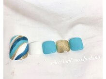 セレクトネイル ココ 秦野店(SELECT NAIL COCO)/foot　プッチネイル