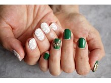 ネイル フライガール(nail FLY GIRL)/アシメレオパード