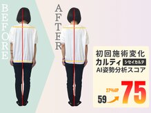 カイロプラクティック健寿/初回施術後のビフォーアフター♪