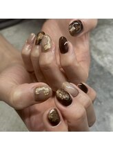 ネイルズ ヒマワリ(Nails Himawari)/【松田担当】定額ニュアンスart