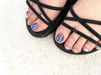 ミュエ(Muer.)/カジュアルフットネイル