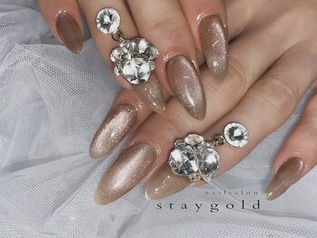 ネイルサロン ステイゴールド(STAY GOLD)/アミ施術お客様ネイル