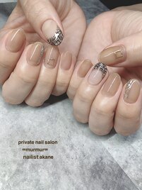 ツイードネイル